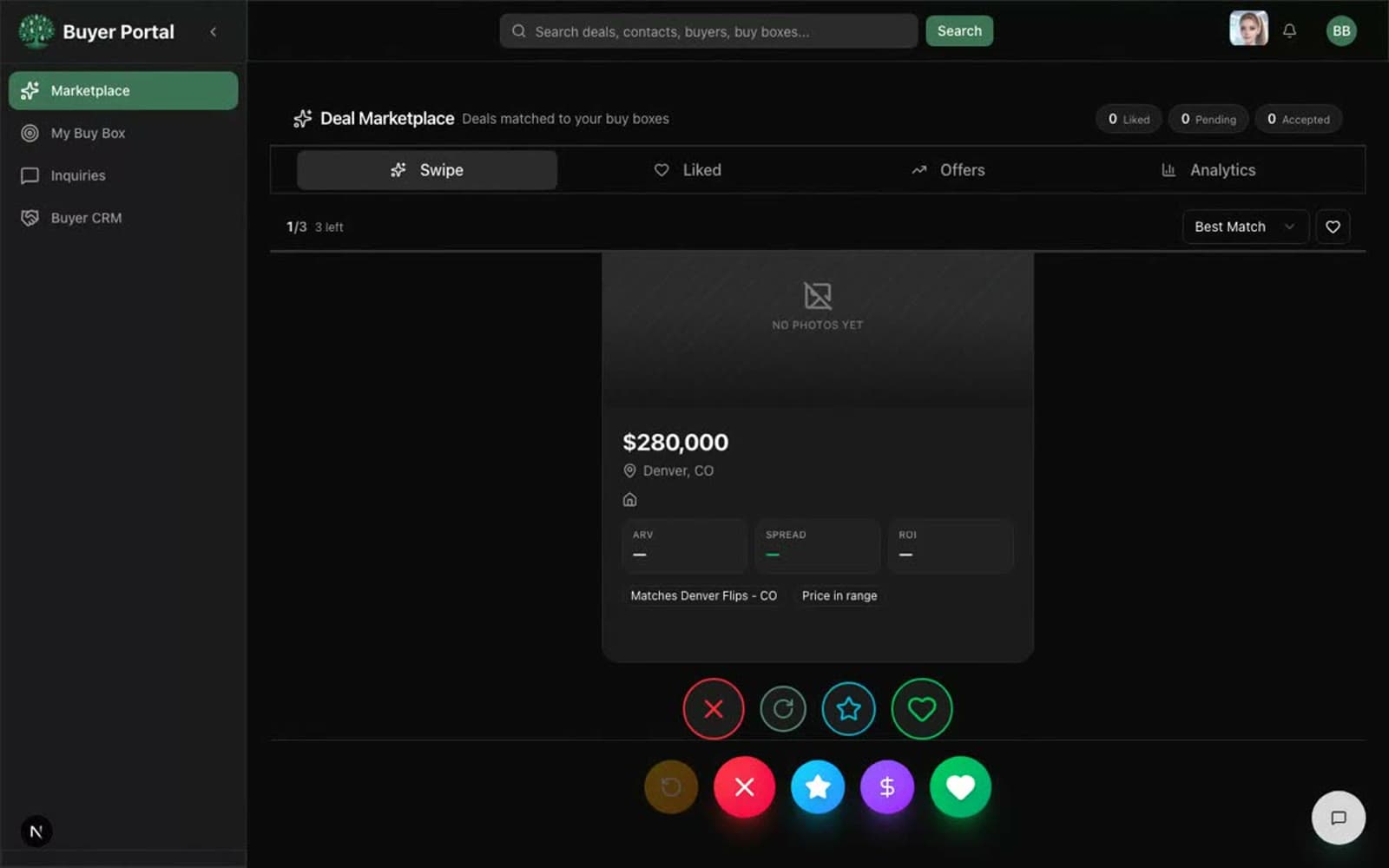 The buyer marketplace